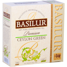 Basilur Premium Ceylon green nem csomagolt,100×2 g (4792252937208) tea