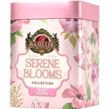 Basilur Serene Blooms Secret Bloom fémdobozban, 75 g tea