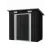 Bass Polska Casuta de gradina, Bass Polska, 1,2 x 1,9 x 1,8 m, din otel galvanizat, gri