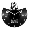  Basset hound bakelit óra