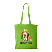  Basset hound - Bevásárló táska zöld ajándéktárgy