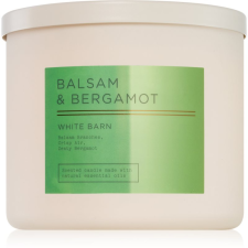 Bath & Body Works Balsam & Bergamot illatgyertya 411 g gyertya