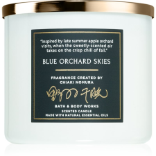 Bath & Body Works Blue Orchard Skies illatgyertya 411 g gyertya