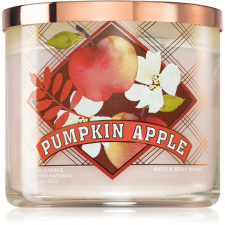 Bath & Body Works Pumpkin Apple illatgyertya V. 411 g gyertya