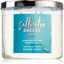 Bath & Body Works Saltwater Breeze illatgyertya 411 g gyertya