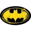 Batman Bat Signal formapárna, díszpárna 75x38 cm