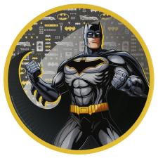Batman Batman City papírtányér 8 db-os 23 cm party kellék