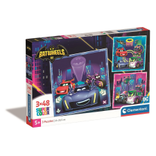 Batman Batwheels 3x48 db-os puzzle Clementoni puzzle, kirakós