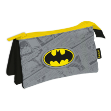  Batman Grey 3 rekeszes tolltartó 21 cm tolltartó