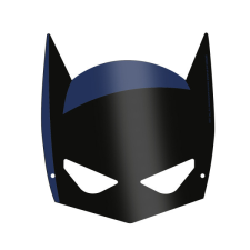 Batman maszk, álarc 8 db-os party kellék