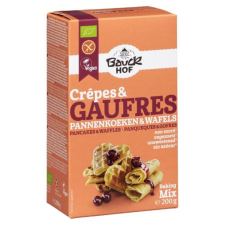 Bauckhof Bio Gofri és palacsinta keverék 200g bébiétel