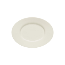 Bauscher »Purity« ovális tál, hossza: 180 mm, szélesség: 132 mm tányér és evőeszköz