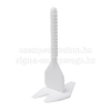 Bautool Csavaros szintező, TALP elem 500 db, 3mm fuga, 3-12mm laphoz (b1223101cs3)