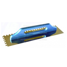 Bautool Fogazott glettvas rozsdamentes 10×10 mm 480×130mm (b9188s10) kőműves és burkoló szerszám