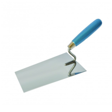 Bautool Rozsdamentes berni vakolatkanál 160mm Fa nyél (b41128160) kőműves és burkoló szerszám