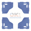 Bautool Sarokvédő nagy méretű lapokhoz, 6mm laphoz 4db / csomag (b696013)