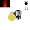 BAY15D led COB piros DC12V