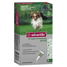 Bayer Advantix spot on 0,4ml (4kg alatt) 4x élősködő elleni készítmény kutyáknak