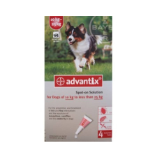 Bayer Advantix spot on 2,5 ml (10-25kg) 1X élősködő elleni készítmény kutyáknak
