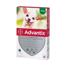 BAYER HUNGÁRIA KFT Advantix spot on 4kg alatti kutyáknak a.u.v. 1x élősködő elleni készítmény kutyáknak