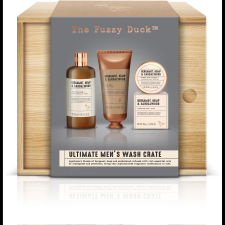 Baylis &amp; Harding testápoló szett fadobozban, Bergamot, Kender &amp; Szantálfa 430 ml (017854118584) kozmetikai ajándékcsomag