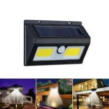 BB COB LED napelemes mozgásérzékelős kültéri Lámpa #fekete (BBL) kültéri világítás