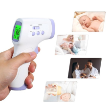 BB Érintés nélküli infrás, digitális lázmérő/hőmérő LCD kijelzővel - mérés 1mp lázmérő