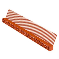  BB Fésűs Szellőzőléc téglavörös 85 mm x 1 m építőanyag