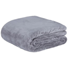 BB Kellemes tapintású puha plüss takaró - szürke, 200*230cm lakástextília