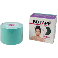 BB tape arcra, 5 cm×5 m, pasztell zöld, 1 darab gyógyászati segédeszköz