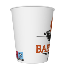 BBQ Barbecue Party papír pohár 8 db-os 250 ml party kellék