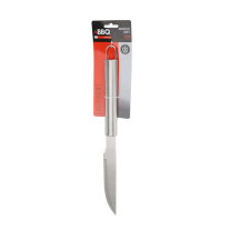 BBQ kés, rozsdamentes acél, 42 cm, ezüst kés és bárd