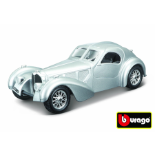 Bburago 1:24 bugatti atlantic ezüst autómodell autópálya és játékautó