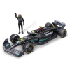  Bburago 1/24 F1 versenyautó pilótával - Mercedes-AMG F1 W14 E Performance