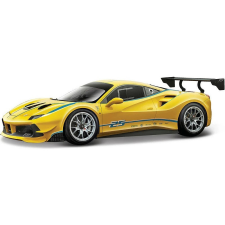 BBurago 1:24 Ferrari 488 Challenge sárga autópálya és játékautó