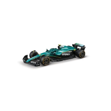  Bburago 1/43 F1 versenyautó - Aston Martin AMR25 Alonso autópálya és játékautó