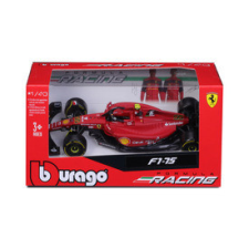 BBurago 1/43 Ferrari versenyautó - F1-75 autópálya és játékautó