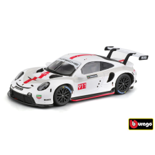 Bburago 1:43 Porsche 911 RSR versenyautó autópálya és játékautó