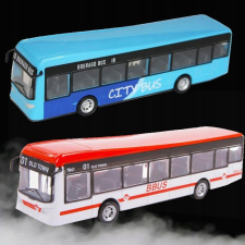 BBurago : City Busz - 19 cm (394240) autópálya és játékautó