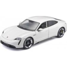 BBurago fém modellautó PORSCHE TAYCAN TURBO 1:24 (18-21098) (441397) autópálya és játékautó