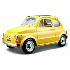 BBurago Fiat 500 F 1965 Yellow (4893993220984) autópálya és játékautó