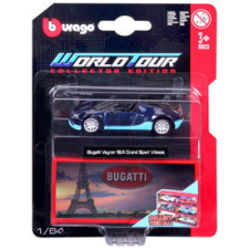 BBurago World Tour gyűjtői készlet 1:64 autópálya és játékautó