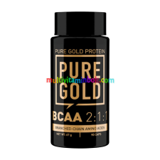  BCAA 2:1:1 aminosav - 90 kapszula - PureGold vitamin és táplálékkiegészítő