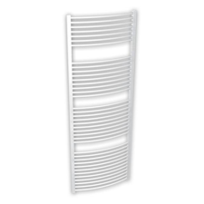 Be4Heat BRH Helidor, íves, fehér, törölközőszárítós radiátor 450x1680, 956 W fűtőtest, radiátor