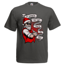  Be Naughty - Karácsonyi Férfi Póló férfi póló