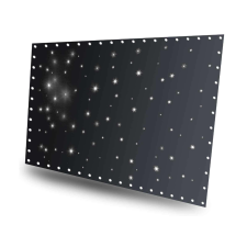 Beamz BeamZ SPW96C csillogó fal, 96xHideg fehér LED, DMX, 3x2m világítási kellék