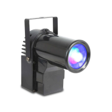 BeamZ PS10W RGBW LED Pin Spot reflektor, DMX vezérlés party kellék