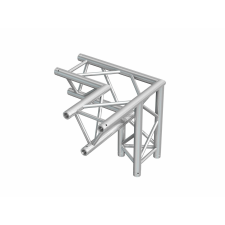 BeamZ Truss P33-C33 háromszög traverz, fényhíd, sarokelem 90°, 3 irányú, jobbos party kellék