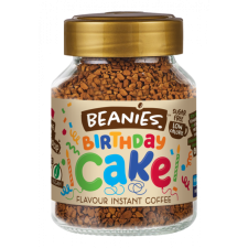 Beanies Birthday Cake - szülinapi torta instant kávé 50g kávé