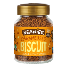 Beanies Caramelised Biscuit - karamellás keksz instant kávé 50g kávé